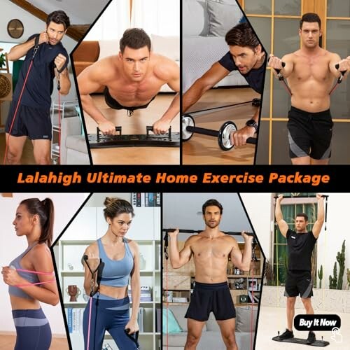 LALAHIGH Portable Home Gym System