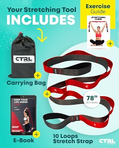 CTRL Sports Stretching Strap