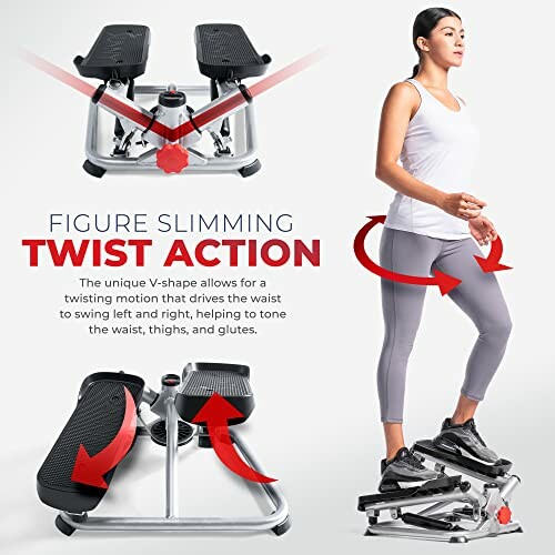 Sunny Health & Fitness Twist Stepper