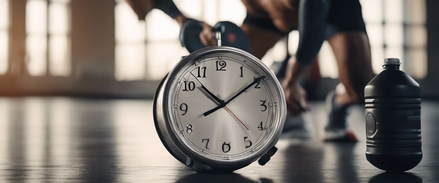 Staying hydrated during a workout