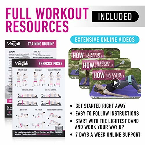 Workout resources including training routine, exercise poses, and online videos.